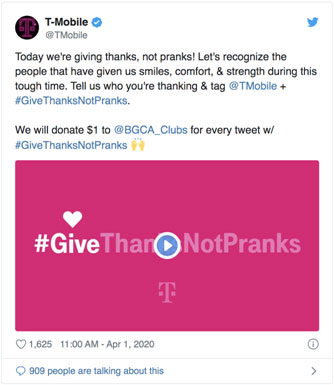 T-Mobile COVID-19 Marketing Strategy