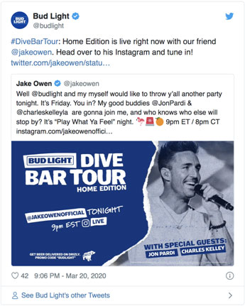 Bud Light: COVID-19 Marketing Strategy